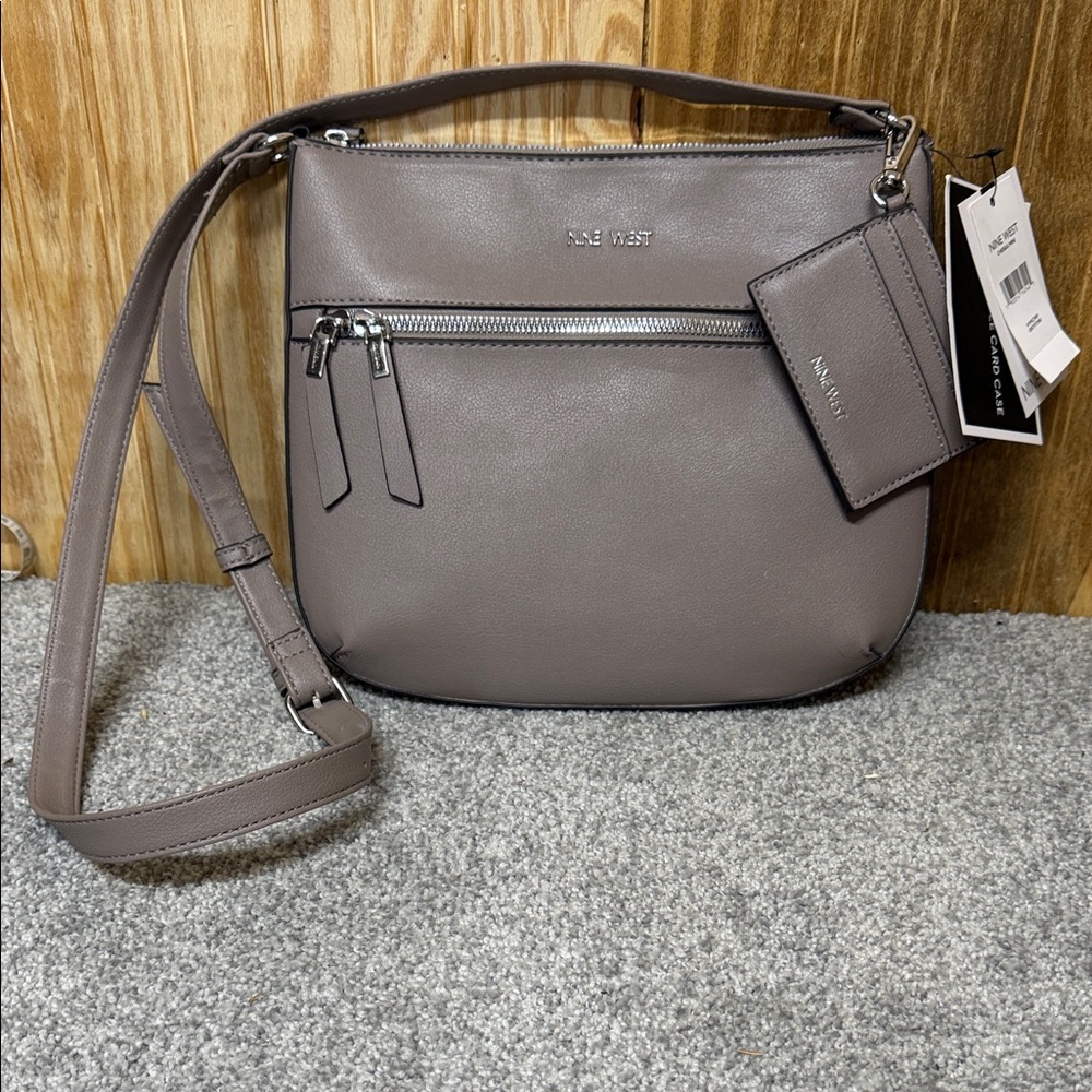 Nine West Gray Shoulder Bag